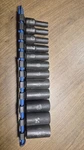 Matco Tools 12 Piece 1/4 Drive Adv Metric Mid Length Impact Socket Set Saipm126v. Fixed Price $65.00.