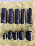 10 Pc. Snap On Matco Deep Impact Sockets 1/2" Dr. 6pt. Metric Mixed Assorted Lot. Fixed Price $79.00.