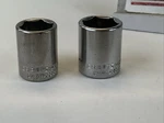Craftsman 2pc Cmmt 43005 5/8in. & Cmmt43006 11/16in. 3/8 Drive 6pt Sockets. Fixed Price $4.50.
