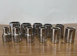 Craftsman 11 Piece Sae 1/2" Drive Shallow 12 Point Socket Set. Fixed Price $54.69.