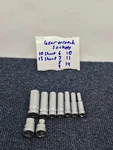 (9-piece) Gearwrench 1/4 Drive Deep Metric Sockets & 3/8 Standard. Fixed Price $77.17.