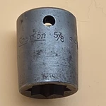 Snap On P420 5/8" Double Square 1/2" Drive 8 Point Sae Shallow Power Socket. Fixed Price $21.95.