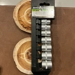 Pittsburgh Pro 3/8 In Drive 7pc Spline Socket Set Sae Chrome Vanadium. Fixed Price $22.49.