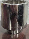 Williams 2 3/8" Chrome 3/4" Drive 12 Pt Socket H1276 Made In Usa. Fixed Price $39.99.