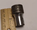 Snap-on Underline 1/2" Drive 7/16" Shallow 6 Point Socket Tw-140 Can G1230. Fixed Price $11.24.
