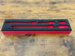 Snap-on Tools Red 3/8" Drive Extension Adaptor Foam Only Fm205ex01b. Fixed Price $89.99.