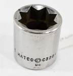 Matco Tools C328a 1" 1/2" Drive 8 Point Shallow Socket Mechanics M200. Fixed Price $12.95.