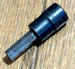 Snap On Tools 5/16" Power Hex Allen Key Socket Bit Driver 3/8" Dr Usa Sae. Fixed Price $22.00.