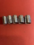 5 X Snap On 1/4" Drive 12 Point Sae Sockets Tmd18 Tmd16 Tmd14 Tmd12 Tmd11 Marks. Fixed Price $32.99.