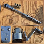 Snap-on Tools 7/8" Wa28fl Ratchet Flex Pass-thru Alignment Tool W/sockets Usa. Fixed Price $79.99.