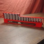 Metric Mac Tools 14 Piece Xt7yr Chrome 1/2 Deep Socket Set 19-6, 6 Point Xd6mmr. Fixed Price $235.00.