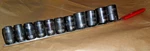 Craftsman 11-pc. Impact Shallow Sae 6-point 1/2" Drive Socket Set Made In Usa. Fixed Price $59.99.