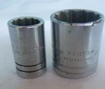 Vintage Proto 2 1/2" Drive Metric Sockets 6 Point Professional 5426m 26mm,. Fixed Price $20.99.