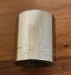 Craftsman Usa 1-1/16" Socket 12 Point 1/2" Drive Inverted G2. Fixed Price $11.00.