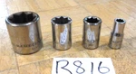 Matco Tools 4 Piece 8 Point Multi Drive Sockets. Fixed Price $80.00.