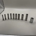 Matco Tools Usa Ad11m6a 3/8 Drive Deep 6 Point Chrome Socket 10mm And More Lot. Fixed Price $139.00.