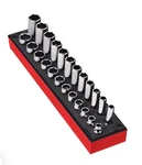 Snap-on 24 Pc 3/8 Dr 6 Pt Metric Flank Drive Shallow/deep Socket Set Pro-fi Foam. Fixed Price $550.00.