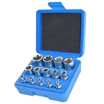 E-torx Socket Set, 14 Piece Female Star 1/4" 3/8" 1/2" Dri.... Fixed Price $25.04.