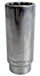 Matco Tools Cd322 1" Sae Deep Socket 1/2" Drive 12 Point Chrome Finish. Fixed Price $13.99.