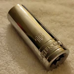 Husky Deep Socket Metric 6-point 3/8" Drive 16mm New. Fixed Price $9.09.