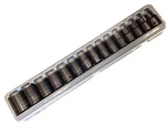 Snap On 15 Piece 1/2 Drive Metric Shallow Impact Socket Set 315immya Very Nice. Fixed Price $264.95.