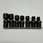 Snap On 3/8 Drive Sae 6pt Swivel Socket Set Ipf12 - Ipf24 7 Piece. Fixed Price $119.99.