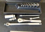 Vintage Craftsman 3/8" Drive Sae Socket Set - Excellent Complete V 9. Fixed Price $59.99.