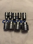 Mac Tools 1/2" Drive 6pt 9pc Chrome Sae Socket Set 3/8" To 1-1/16" V126-v346. Fixed Price $155.00.