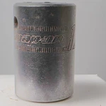 Snap-on Tools Usa 1/2" Drive 17mm 6 Point Impact Socket Imm170a Used #0590. Fixed Price $30.00.
