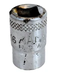 Mac Tools Usa X6 11mm Metric Shallow Socket 3/8" Drive 6 Point Chrome Finish. Fixed Price $7.99.