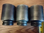 Sk Sockets Set 3/4" Drive 6 Point Sae 1-5/8--1-11/16"--1-7/8 Msde In Usa.. Fixed Price $129.99.