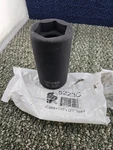 Grey Pneumatic 5223c #5 Spline Dr 1-1/2" X 13/16" Deep Square Budd Impact Socket. Fixed Price $67.49.