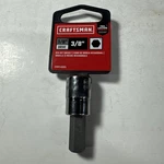 Craftsman 3/8 Drive Hex Bit Socket Cmmt46665 New. Fixed Price $4.95.