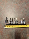 Snap-on Tools 7 Pc 3/8" Drive Sae Hex Bit Socket Set Usa Not Complete One Metric. Fixed Price $97.50.