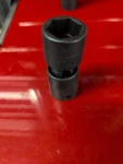 Snap On Tools 1/2" Drive 7/8" Sae Flank-drive Impact Swivel Socket Ipl28c. Fixed Price $59.99.