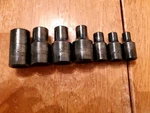 Matco Tools 1/4" 3/8" Drive E5-e14 Invert Torx Sockets Lot Of 7. Fixed Price $65.00.