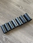 Snap On Tools Usa 1/2 Drive 7pc Metric Semi Deep Impact Socket Set 17-27mm. Fixed Price $159.99.