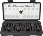 Bilitools 8-piece T35, T40, T45, T50, T55, T60, T70, T80, Torx Bit Socket Set. Fixed Price $38.22.
