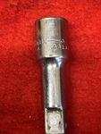 Craftsman -g- 44133 Socket Extension 3/8" Drive 3" Length - Usa (tb6.3). Fixed Price $12.00.