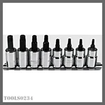 J5239c 3/8" Drive Torx Proto 8 Piece Bit Socket Set W/holder T15 - T50. Fixed Price $99.95.