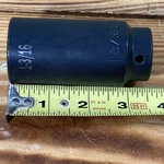 Sk 6 Point 1/2 Drive 1-3/16 Deep Impact Socket #34238 Usa. Fixed Price $18.75.