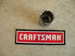 Craftsman 3/8" Dr Drive Shallow Sae In Inch Socket - 12pt 12 Point Pt Any Size. Fixed Price $9.95.