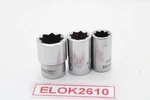 Snap-on Tm412 Tm410 Tm408 1/4" 5/16" 3/8" Drive Double Square Sockets Usa. Fixed Price $29.99.