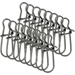 100 Pcs Lightweight Stainless Steel Fishing Snaps Duo Lock Snap Clips. Fixed Price $17.28.