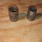 2-vintage Snap-on 1-no.180 9/16" & 1-sw-250 25/32" 1/2" Drive. No Date Code.. Fixed Price $35.00.