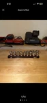 Used 9pc Mac Tools 3/8 Drive Metric Swivel Socket Set 6-14. Fixed Price $160.00.