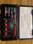 Bilitools 10piece 3/8 Inch Drive Socket Set With Click Torque Wrench. Fixed Price $65.00.