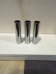 3x New Snap-on Tel8b 8mm Deep Socket 1/4 Drive 12 Point Chrome Usa. Fixed Price $25.00.