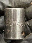 Sk S-k Tools 46122 11/16" X 1/2" Impact Socket 6 Point Usa. Fixed Price $9.99.