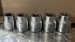 (5) New Britain 3/4 Inch Drives Sockets - 12 Point Usa. Fixed Price $49.50.